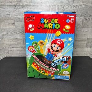 Super Mario Bros. Mario Pop-Up Game by TOMY open box‎